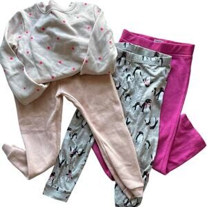 5T/6T Girls Winter Bundle Pink Play Clothes School Clothes Deal for Kids Savings